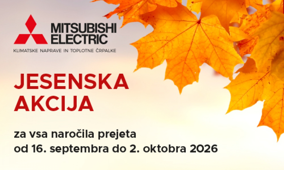 Jesenska akcija toplotne črpalke 2026 Jesenska akcija toplotne črpalke 2026