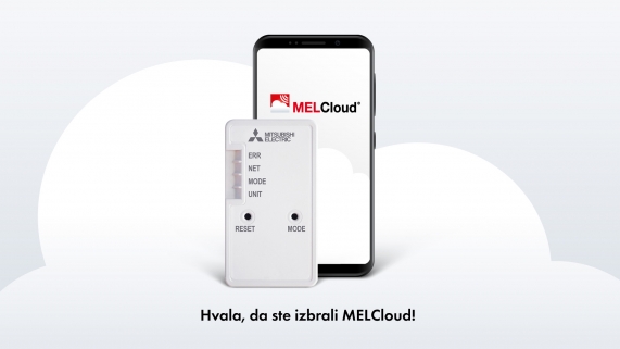 MelCloud navodila za povezovanje Vitanest 