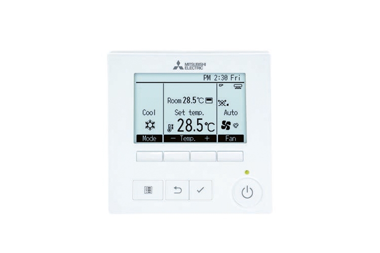 Žični stenski upravljalnik klimatske naprave Mitsubishi Electric SFZ-M